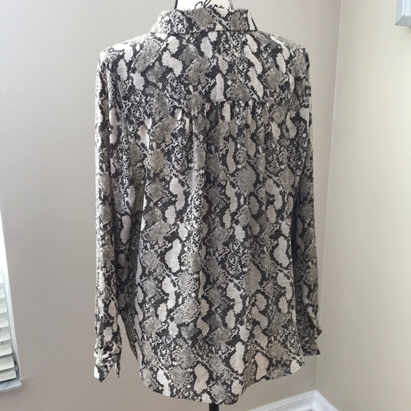 Python blouse sz. 10 - Picture 2 of 3